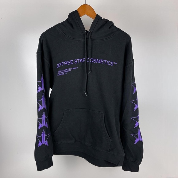 Mens Jeffree Star Cosmetics Streetwear YouTuber Promo Hoodie Size L - Picture 1 of 3